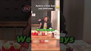 Asmongolds First Ever Job Interview 🤣 [upl. by Ymar251]