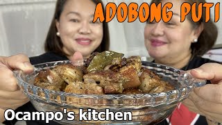 Pritong Adobong Puti  Ocampos Kitchen [upl. by Akirea158]