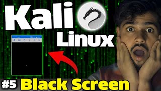 Kali Linux Black Screen Fix  Vnc Black screen  Termux x11 Black screen  Android  2024 [upl. by Orlosky]