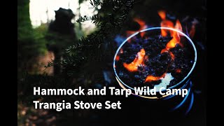 Hammock and Tarp Wild Camp  Trangia Stove Set  Haggis trangia robertburns ddhammocks [upl. by Naud]