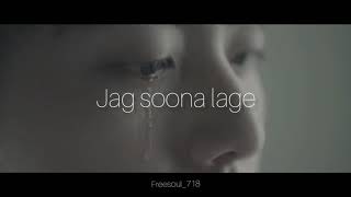 BTS sad song 😥🎶 bollywood x korean [upl. by Annaujat]