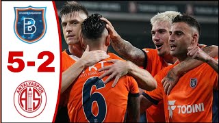 Istanbul Basaksehir vs Antalyaspor 52 All Goals ResultsHighlights2024 Krzysztof Piatek Goals [upl. by Victorine]