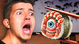 I Tried the SCARIEST Sushi in ROBLOX Scary Sushi  Full Game [upl. by Jeanelle805]