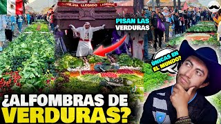 ¿Las mejores alfombras de Semana Santa están en Guatemala Mexicano Reacciona [upl. by Perrie]