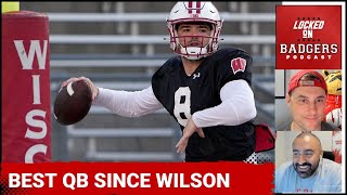 Tanner Mordecai is the best Wisconsin Badgers QB in a decade we talk QBs and Phil Longo QB Preview [upl. by Chelsey]