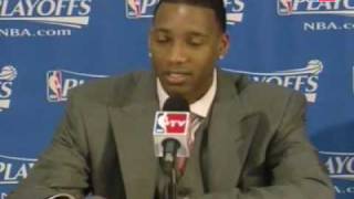 Tmac asks about Deron Williams name [upl. by Eremehc136]