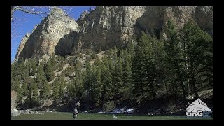 Big Sky Montana Spring Fly Fishing  Gallatin River [upl. by Bodrogi]