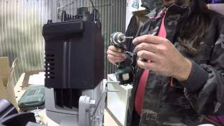 Festool Kapex 120 EB assembly part 1  Motor amp Transmission [upl. by Cookie]