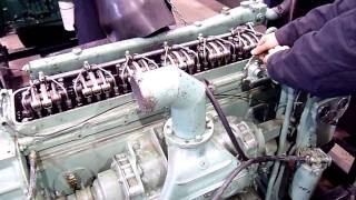 General Motors Diesel Engine 671 L Test [upl. by Georgi]