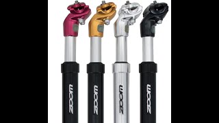 Seatpost size choose and DJC Zoom bike Suspension seatpost installation [upl. by Boles332]