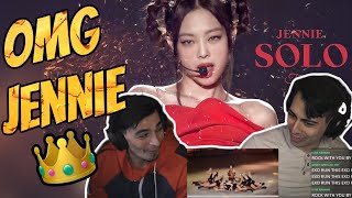 JENNIE BLACKPINK  SOLO Remix Version  2021 THE SHOW Reaction [upl. by Aryt]