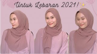 Pleated Shawl Tutorial  Tutorial Pashmina Plisket [upl. by Tamberg627]