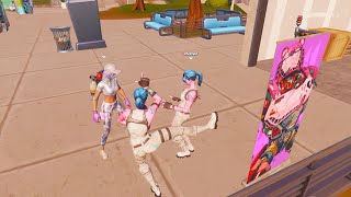 Pink Ghoul Trooper Was Being TOXIC So I FLEXED the RAREST SKINS in Fortnite In Party Royale [upl. by Nahtnhoj]