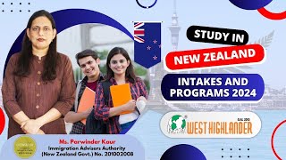 Study in New Zealand intakes and programs 2024 [upl. by Ainwat]