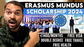 Erasmus Mundus Scholarship 2024  Study in Europe for Free  یورپ میں فری ہائر ایجوکیشن [upl. by Murdocca]