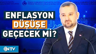 Merkez Bankası Enflasyon Tahminini Açıkladı  NTV [upl. by Yadnus]