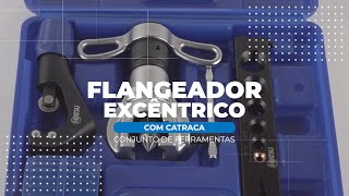 FLANGEADOR EXCÊNTRICO COM CATRACA  HIATSU [upl. by Haelam]