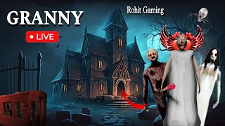 AGGRESSIVE GRANNY ESCAPE LIVE 😱😡 granny shorts shortlive grannylivegameplay [upl. by Sallie892]