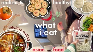 BILINGUAL what i eat in a WEEK🍜 realistic af asian vegan food healthy amp simple 🥘 [upl. by Redford]