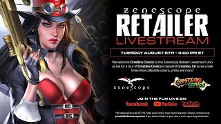 Retailer Livestream  Crestline Comics [upl. by Atorod]