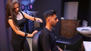 ASMR UMAY After a Long Time An Innocent Chair Massage [upl. by Manolo]