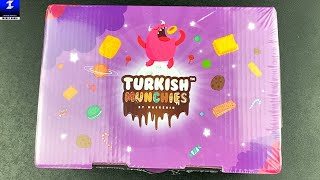 Turkish Munchies Snack Box Unboxing [upl. by Oren857]