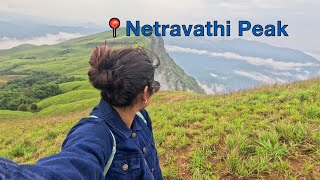 Netravati Peak Trek  First Monsoon Trek  Western Ghats of Karnataka 2024 [upl. by Gereld]