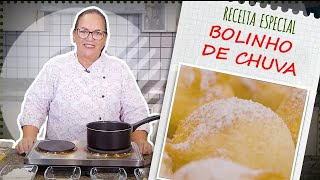 Receita Especial de Bolinho de Chuva [upl. by Lledroc]