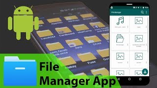 Android File Manager App Project [upl. by Durward]