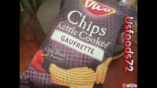 Chips VICO Kettle Cooked GAUFRETTE  Usfoods72 France [upl. by Hilten252]