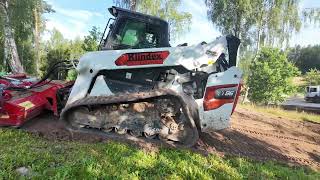 ONE SkidSteer Attachment CONETEKS 213M did ALL THIS LANDSCAPING WORK [upl. by Ylecic]