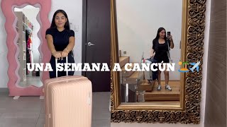 UNA SEMANA A CANCÚN 🏝️✈️ [upl. by Ailhat]