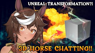 3D RELAXED CHATTING horse in alternate dimension speaks to you  Tomoe Umari [upl. by Alica]