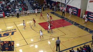 Appleton East High School vs Hortonville High School Womens JV Basketball [upl. by Cyma]