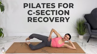 After C Section Pilates Exercises C section Recovery Exercises 25Minute Postnatal Pilates [upl. by Pepper]