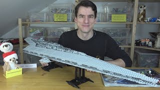 Der wunderschöne amp komplett wahnsinnige LEGO® Star Wars 10221  Super Star Destroyer  UCS [upl. by Uyerta]