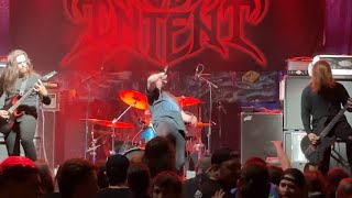 Shadow Of Intent Barren And Breathless Macrocosm Live 32222 Mercury Ballroom Louisville KY 60fps [upl. by Nodnyl446]