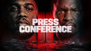 Anthony Joshua vs Dillian Whyte 2 Launch Press Conference [upl. by Pik]