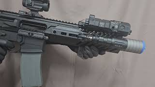 ガスブロ APFG MCX Rattler Canebrake airsoft fullauto [upl. by Htebasil]