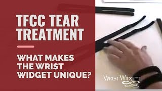 TFCC tear treatment What Makes the Wrist Widget Unique to treat triangular fibrocartilage pain [upl. by Medor]