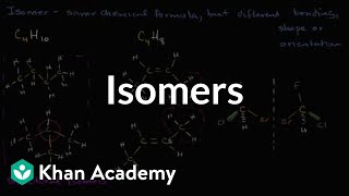 Isomers  Properties of carbon  Biology  Khan Academy [upl. by Downall]