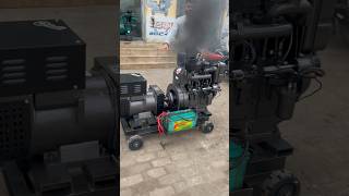 20kva Generator with Double Cylinder Aircooled Diesel Engine Self Start Chadha Generator Ladwaviral [upl. by Aitam]