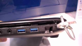 ASUS Eee PC 1215B AMD Brazos Subnotebook Hands On at Cebit 2011 [upl. by Pax]