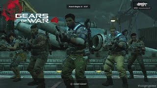 Gears of War 4 Multiplayer Gameplay  Online   All Beta Maps  Xbox One  HD [upl. by Ahtamas719]