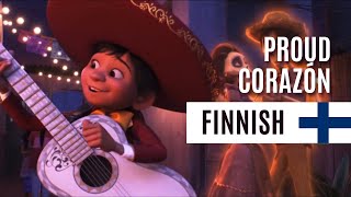 Coco  Proud Corazón Finnish Movie version [upl. by Jephum]