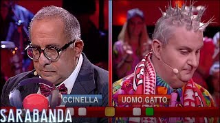 Sarabanda terza puntata  Il duello Coccinella vs Uomo Gatto [upl. by Haropizt]