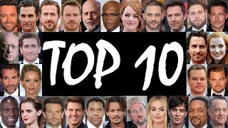 TOP 10 DES MEILLEURS ACTEURS  MdFranmi [upl. by Fiona819]