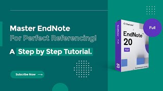 How to Download Install and Use EndNote for Free Complete Guide EndNote ব্যবহার করার পদ্ধতি [upl. by Maryann]