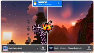 ✨ Newb Reimagined VS Newb X Legacy 🔥 With Download Links   MCPE [upl. by Jannery697]