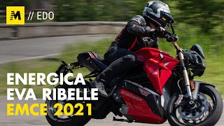 Energica Eva Ribelle RS EMCE TEST Balzo epocale [upl. by Nyral]